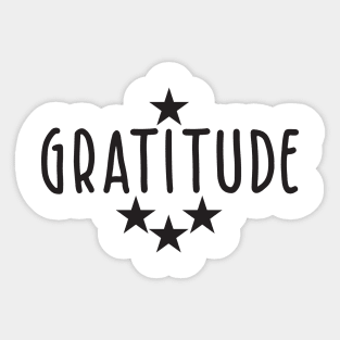 Gratitude Sticker